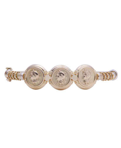 Bracelet Roman - Bracelet jonc en or jaune 18 carats 58 Facettes BO210738/ROMAN
