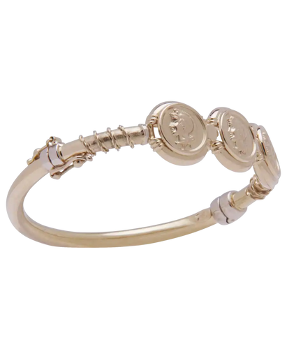 Bracelet Roman - Bracelet jonc en or jaune 18 carats 58 Facettes BO210738/ROMAN