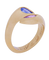 Bague 50 Bague Toi et Moi en or jaune 18 carats et saphirs 58 Facettes BO200004/TOIETMOISAPHIRS