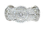 Bracelet Bracelet articulé vintage années 1950 en platine et diamants 58 Facettes 25325-0281