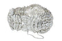Bracelet Bracelet articulé vintage années 1950 en platine et diamants 58 Facettes 25325-0281