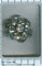 Bouton géorgien en argent serti de 25 diamants 58 Facettes 14095-0001