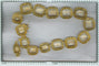 Collier Collier géorgien en or jaune 18K et 15 citrines 58 Facettes 14171-0037