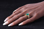 Bague 51 Kutchinsky - Bague de fiançailles en or jaune 18K émeraude 2,33 ct et diamants 58 Facettes 13262-0119
