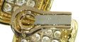 Boucles d'oreilles Boucheron - Boucles d’oreilles clips en or jaune 18K, platine et diamants 58 Facettes 16110-0082