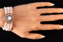 Bracelet Bracelet victorien en or rouge 18k, argent, perles et diamants 58 Facettes 16323-0044