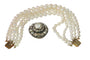 Bracelet Bracelet victorien en or rouge 18k, argent, perles et diamants 58 Facettes 16323-0044