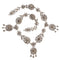 Collier Collier guirlande victorien vers 1850 en or rouge 18K et diamants 58 Facettes 17073-0105