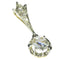 Pendentif Pendentif Art déco Belle Époque en or blanc et jaune 18 K, diamants 58 Facettes 17317-0278