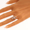 Bague 56 Belle Époque - Bague de fiançailles en or 18K bicolore, diamants et perle 58 Facettes 18054-0231