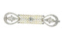Broche Broche barrette Art déco en platine, diamants et perles 58 Facettes 18115-0042