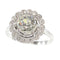 Bague 54 Bague Art déco en platine avec 17 diamants (env. 1,67 ct) 58 Facettes 19157-0036