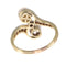 Bague 58 Belle Époque - Bague toi et moi en or jaune 18K, diamants et perle 58 Facettes 20155-0500