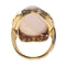 Bague 50 Bague victorienne - Opale 25 ct et diamants en or jaune 18K 58 Facettes 21098-0255