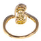 Bague 52 Bague de fiançailles Art nouveau en or 18K, diamants et perle 58 Facettes 21285-0669