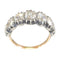 Bague 52 Bague ancienne géorgienne en or rouge 18k, argent et diamants 58 Facettes 21272-0590