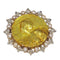 Broche Broche Belle Époque en or jaune 18K, platine, diamants et perles 58 Facettes 21295-0015