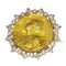 Broche Broche Belle Époque en or jaune 18K, platine, diamants et perles 58 Facettes 21295-0015