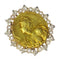 Broche Broche Belle Époque en or jaune 18K, platine, diamants et perles 58 Facettes 21295-0015