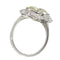 Bague 51 Art déco - Bague en or blanc 18K et diamants (env. 2,70 ct) 58 Facettes 22193-0036