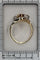 Bague 55 Bague de fiançailles Belle Époque en or jaune 18K, rubis et diamants 58 Facettes 22137-0266