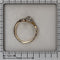 Bague 53 Belle Époque - Bague de fiançailles en platine et or jaune 18K, diamants 58 Facettes 22152-0291