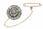 Broche Broche victorienne en or rose 18K et diamants (vers 1840) 58 Facettes 22241-0393