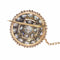 Broche Broche victorienne en or rose 18K et diamants (vers 1840) 58 Facettes 22241-0393