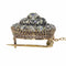 Broche Broche victorienne en or rose 18K et diamants (vers 1840) 58 Facettes 22241-0393
