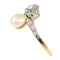 Bague 58 Bague de fiançailles 1895 en platine et or rouge 18K avec diamants 58 Facettes 22327-0067
