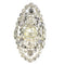 Bague 58 Bague victorienne en or rouge 14K et argent, 53 diamants taille rose 58 Facettes 23073-0137