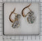Boucles d'oreilles Boucles d’oreilles pendantes vintage en or rouge 18K et diamants 58 Facettes 23111-0113