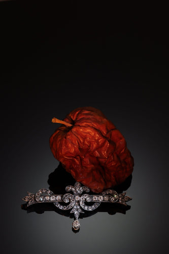 Broche Broche barrette victorienne en diamants 58 Facettes 23249-0329