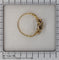 Bague 55 Artisanat du XVIIe siècle : bague baroque en or avec diamants taille table 58 Facettes 23331-0247