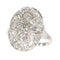 Bague 58 Bague Art déco années 1950 en platine et diamants 58 Facettes 24002-0085