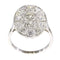 Bague 58 Bague Art déco années 1950 en platine et diamants 58 Facettes 24002-0085