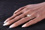 Bague 52 Bague Toi et Moi Belle Époque en or jaune 18K, platine, diamants et perle 58 Facettes 24029-0360