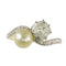 Bague 52 Bague Toi et Moi Belle Époque en or jaune 18K, platine, diamants et perle 58 Facettes 24029-0360