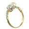 Bague 52 Bague Toi et Moi Belle Époque en or jaune 18K, platine, diamants et perle 58 Facettes 24029-0360