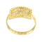 Bague 65 Bague ancienne georgienne en or jaune 18K, vers 1780 58 Facettes 24121-0303