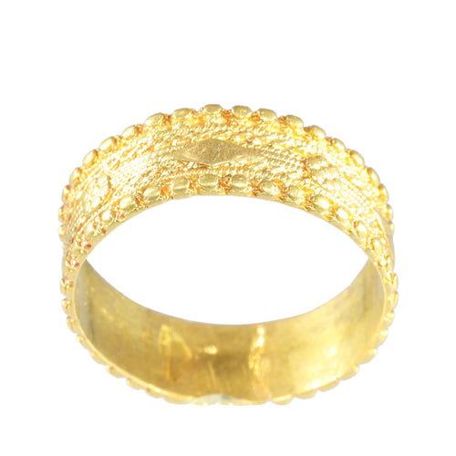 Bague 62 Alliance baroque en or jaune 18K, vers 1700 58 Facettes 24121-0313