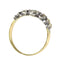Bague 61 Bague victorienne vers 1840 en or jaune 18K et argent, diamants 58 Facettes 24137-0127