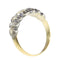 Bague 62 Époque victorienne - Bague alliance en or jaune 18K, argent et diamants 58 Facettes 24161-0040