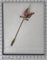Broche Pince à cravate vintage Art déco - Oiseau en or 18K et pierres 58 Facettes 24204-0272