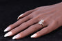 Bague 59 Belle Époque - Bague Toi et Moi en or jaune 18K, platine et diamants 58 Facettes 24263-0300