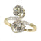 Bague 59 Belle Époque - Bague Toi et Moi en or jaune 18K, platine et diamants 58 Facettes 24263-0300