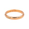 Bague 53 Cartier Alliance C - Bague alliance en or rose sertie d’un diamant 58 Facettes 4951463CN