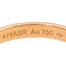 Bague 53 Cartier Alliance C - Bague alliance en or rose sertie d’un diamant 58 Facettes 4951463CN