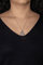 Collier Collier pendentif en or blanc 18 carats serti de diamants 58 Facettes 4673465RV