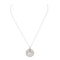 Collier Collier pendentif en or blanc 18 carats serti de diamants 58 Facettes 4673465RV